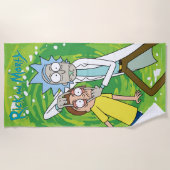 RICK EN MORTY™ | Kijk daar eens naar Strandlaken (Voorkant)