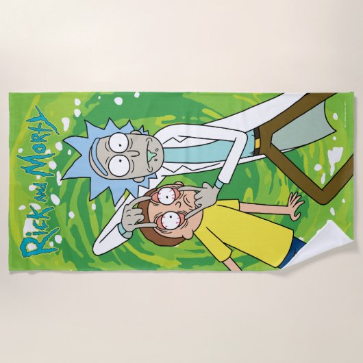 RICK EN MORTY™ | Kijk daar eens naar Strandlaken (Voorkant)