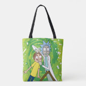 RICK EN MORTY™ | Kijk daar eens naar Tote Bag (Achterkant)