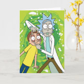 RICK EN MORTY™| Kijk hier eens naar Kaart (Gele Bloem)
