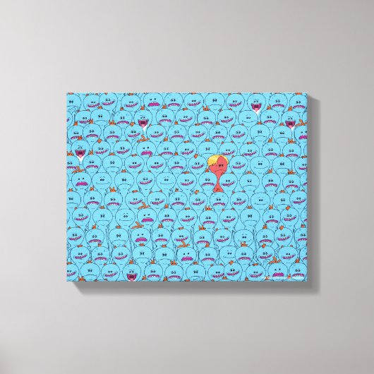 RICK EN MORTY™ | Kirkland Meeseeks Canvas Afdruk (Voorkant)