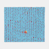 RICK EN MORTY™ | Kirkland Meeseeks Fleece Deken (Voorkant (Horizontaal))