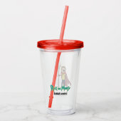 RICK EN MORTY™ | Kwaad Morty Acryl Drinkbeker (Achterkant)