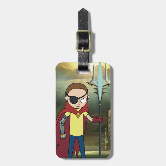 RICK EN MORTY™ | Kwaad Morty Bagagelabel (Voorkant verticaal)