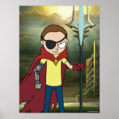 RICK EN MORTY™ | Kwaad Morty Poster (Voorkant)