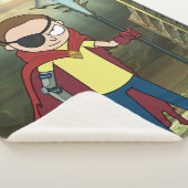 RICK EN MORTY™ | Kwaad Morty Sherpa Deken (3/4)