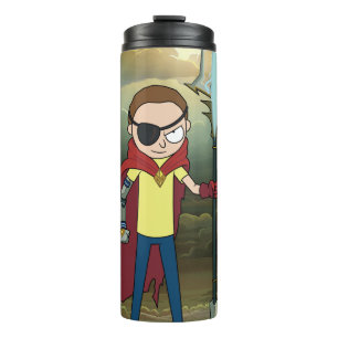 RICK EN MORTY™   Kwaad Morty Thermosbeker