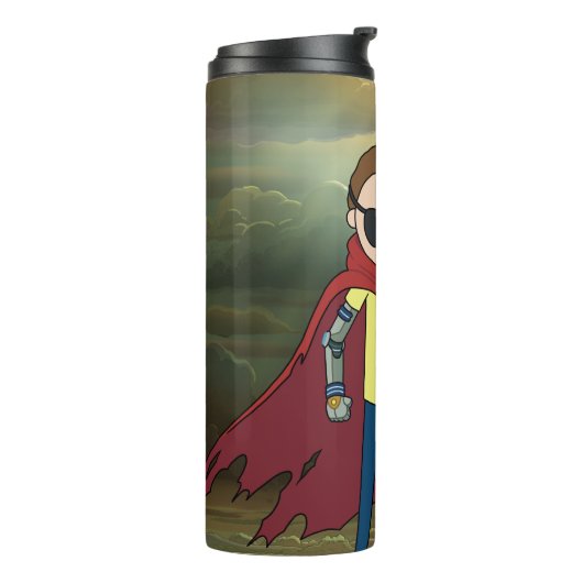 RICK EN MORTY™ | Kwaad Morty Thermosbeker (Gedraaid links)