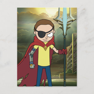 RICK EN MORTY™   Kwaad Morty Uitnodiging Briefkaart