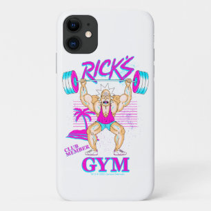 RICK EN MORTY™   Lid van Rick's Gym Club Case-Mate iPhone Case