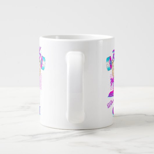 RICK EN MORTY™ | Lid van Rick's Gym Club Grote Koffiekop (Achterkant)