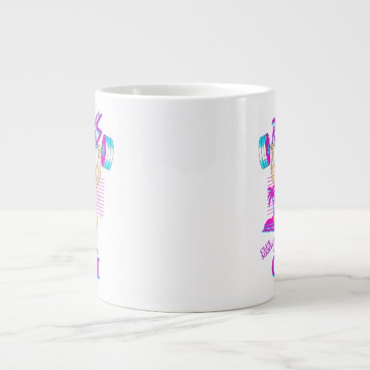 RICK EN MORTY™ | Lid van Rick's Gym Club Grote Koffiekop (Voorkant)