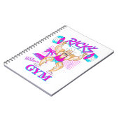 RICK EN MORTY™ | Lid van Rick's Gym Club Notitieboek (Linkerzijde)