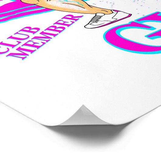 RICK EN MORTY™ | Lid van Rick's Gym Club Poster (Hoek)