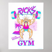 RICK EN MORTY™ | Lid van Rick's Gym Club Poster (Voorkant)