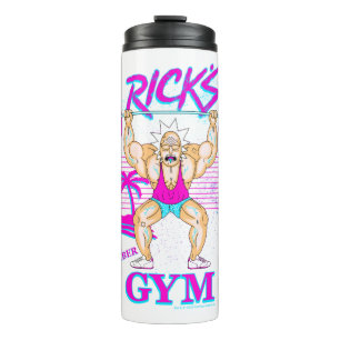 RICK EN MORTY™   Lid van Rick's Gym Club Thermosbeker
