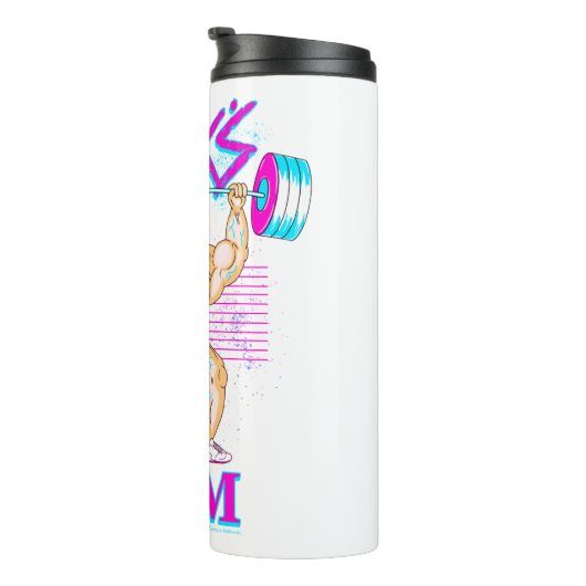 RICK EN MORTY™ | Lid van Rick's Gym Club Thermosbeker (Geroteerd rechts)