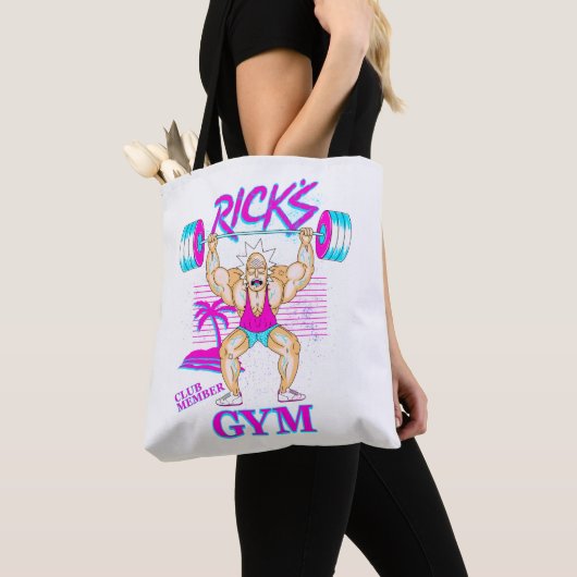 RICK EN MORTY™ | Lid van Rick's Gym Club Tote Bag (Dichtbij)