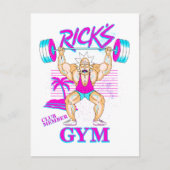 RICK EN MORTY™ | Lid van Rick's Gym Club Uitnodiging Briefkaart (Voorkant)