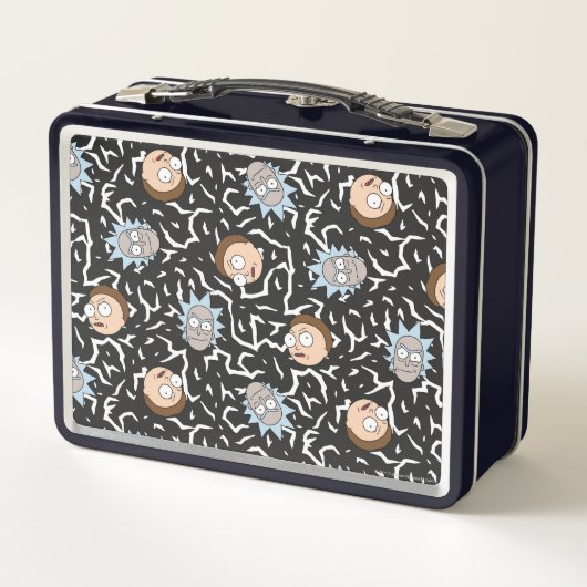 Rick en Morty Lightning Pattern (Achterkant)