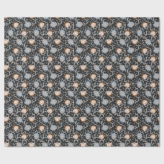 Rick en Morty Lightning Pattern Cadeaupapier (Vlak)