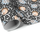 Rick en Morty Lightning Pattern Cadeaupapier (Rol Hoek)