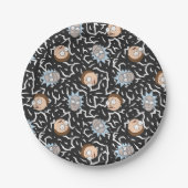 Rick en Morty Lightning Pattern Papieren Bordje (Voorkant)