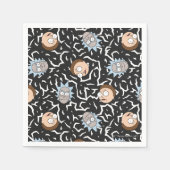 Rick en Morty Lightning Pattern Servet (Voorkant)
