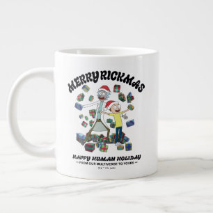 Rick en Morty   Merry Rickmas-Cadeaus Grote Koffiekop