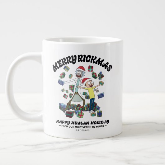 Rick en Morty | Merry Rickmas-Cadeaus Grote Koffiekop (Links)