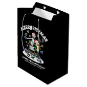 Rick en Morty | Merry Rickmas-Cadeaus Medium Cadeauzakje (Achterkant Gekanteld)
