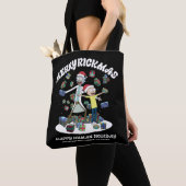 Rick en Morty | Merry Rickmas-Cadeaus Tote Bag (Dichtbij)