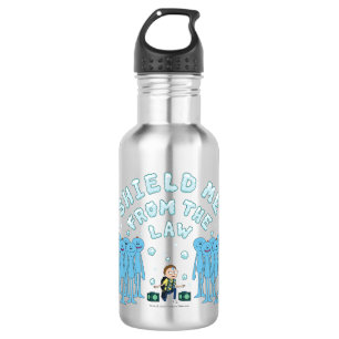 RICK EN MORTY™  mij van de wet afschermen Waterfles