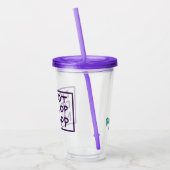 RICK EN MORTY™ | MIJN APP NIET ONTWIKKELEN ACRYL DRINKBEKER (Links)