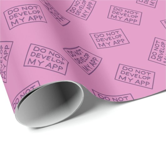 RICK EN MORTY™ | MIJN APP NIET ONTWIKKELEN CADEAUPAPIER (Rol Hoek)