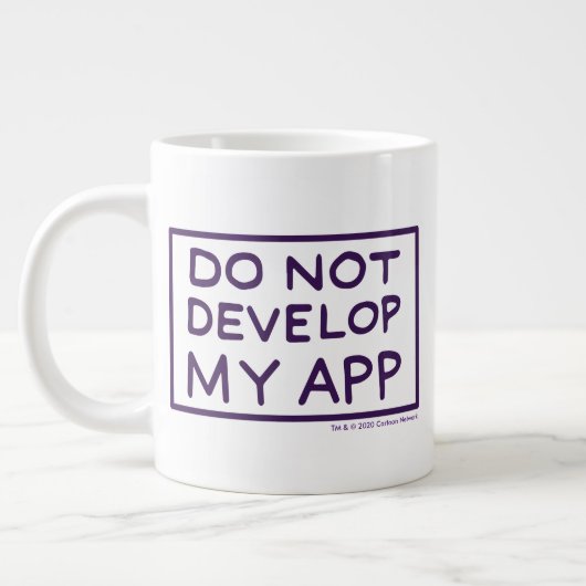 RICK EN MORTY™ | MIJN APP NIET ONTWIKKELEN GROTE KOFFIEKOP (Links)