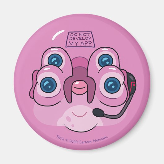 RICK EN MORTY™ | MIJN APP NIET ONTWIKKELEN MAGNEET (Voorkant)