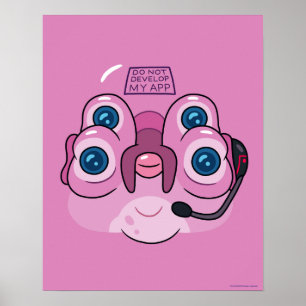 RICK EN MORTY™ MIJN APP NIET ONTWIKKELEN POSTER