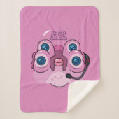 RICK EN MORTY™ | MIJN APP NIET ONTWIKKELEN SHERPA DEKEN (Voorkant)