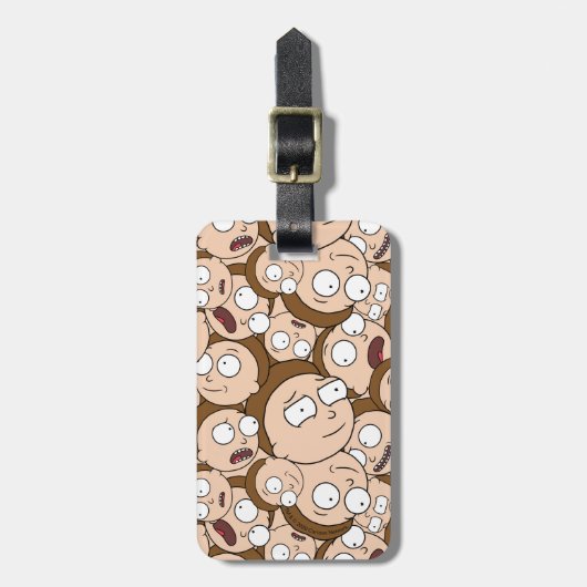RICK EN MORTY™ | Morty's Moods Bagagelabel (Voorkant verticaal)