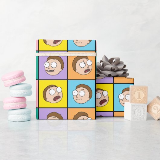 RICK EN MORTY™ | Morty's Moods Cadeaupapier (Baby Shower)