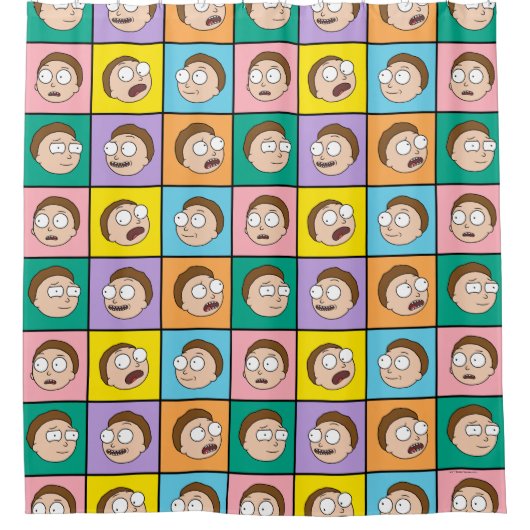 RICK EN MORTY™ | Morty's Moods Douchegordijn (Voorkant)