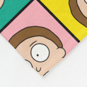 RICK EN MORTY™ | Morty's Moods Fleece Deken (Hoek)
