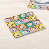 RICK EN MORTY™ | Morty's Moods Kartonnen Onderzetters (Schuin)