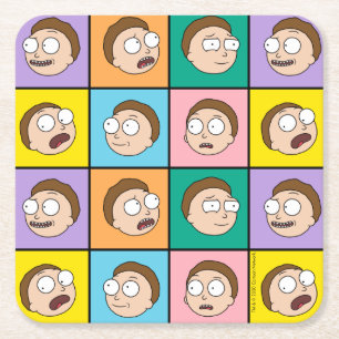 RICK EN MORTY™ Morty's Moods Kartonnen Onderzetters