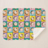 RICK EN MORTY™ | Morty's Moods Sherpa Deken (Voorkant (horizontaal))