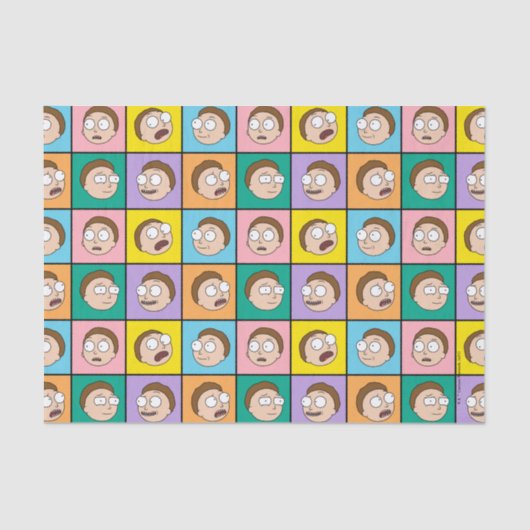 RICK EN MORTY™ | Morty's Moods Tissuepapier (Voorkant)