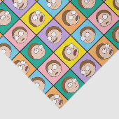 RICK EN MORTY™ | Morty's Moods Tissuepapier (Detail)