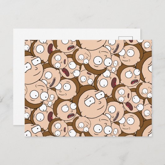 RICK EN MORTY™ | Morty's Moods Uitnodiging Briefkaart (Voorkant / Achterkant)