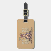 RICK EN MORTY™ | Niet-productieve producten Bagagelabel (Voorkant verticaal)